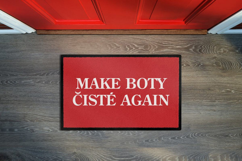 Rohožka od TMBK: MAKE BOTY ČISTÉ AGAIN